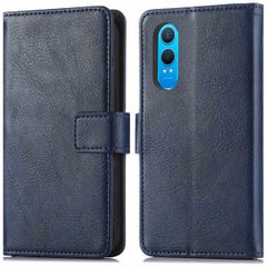 imoshion Luxuriöse Klapphülle OnePlus Nord CE 4 Lite 5G - Dunkelblau