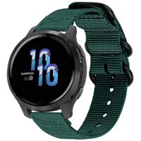 imoshion Robustes Nylonarmband -   Universelle 22 mm Anschluss - Dunkelgrün