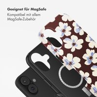 Selencia Vivid Rückabdeckung mit MagSafe Apple iPhone 17 - Choco Flower Pop
