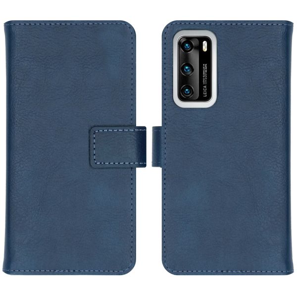 imoshion Luxuriöse Klapphülle Huawei P40 - Dunkelblau