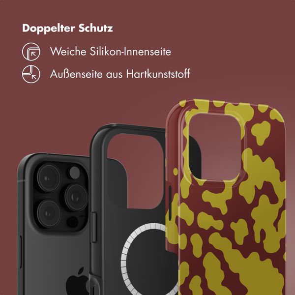Selencia Vivid Rückabdeckung mit MagSafe Apple iPhone 16 Pro Max - Moo'd Olive Dust