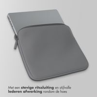 Accezz Laptop Hülle 13-14 Zoll - Laptop Sleeve - Slate Gray