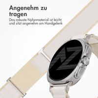 Accezz Nylon Alpine Armband für Samsung Galaxy Watch Ultra 2 (2026) / Ultra (2024/2025) - Polarstern