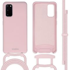 imoshion Color Backcover mit abtrennbarem Band Samsung Galaxy S20 - Rosa