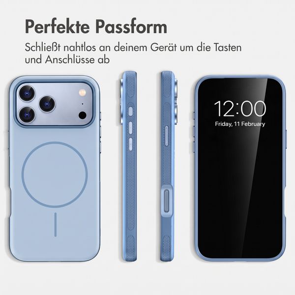 imoshion Color Backcover mit Thin MagSafe Ring Apple iPhone 18 Pro Max / 17 Pro Max - Hellblau