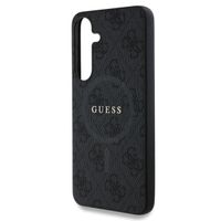 Guess Classic 4G Logo Backcover MagSafe Samsung Galaxy S25 Plus - Schwarz