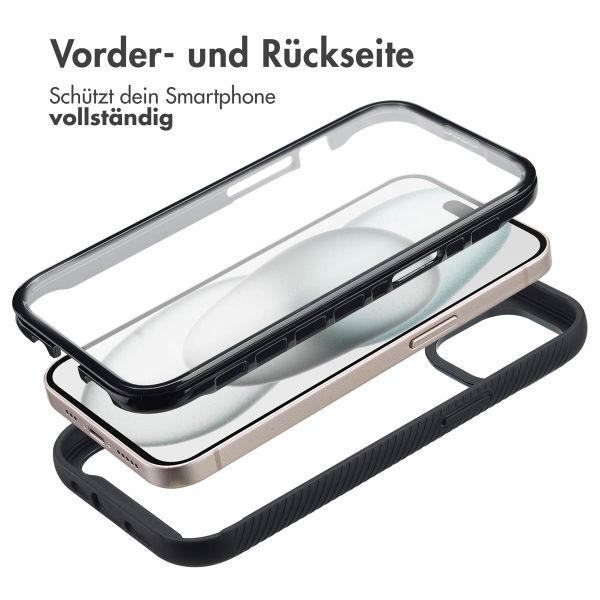 imoshion 360° Full Protective Case für das iPhone 15 - Schwarz