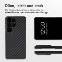 Accezz MagSafe Kevlar® Hülle Samsung Galaxy S26 Ultra - Schwarz