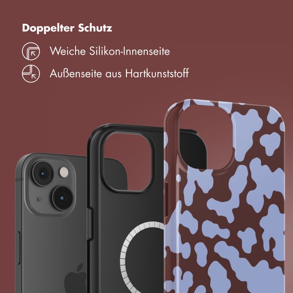 Selencia Vivid Rückabdeckung mit MagSafe Apple iPhone 14 - Moo'd Lavender Glow