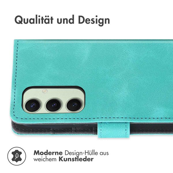 imoshion Klapphülle mit Kordel Samsung Galaxy S24 FE - Türkis