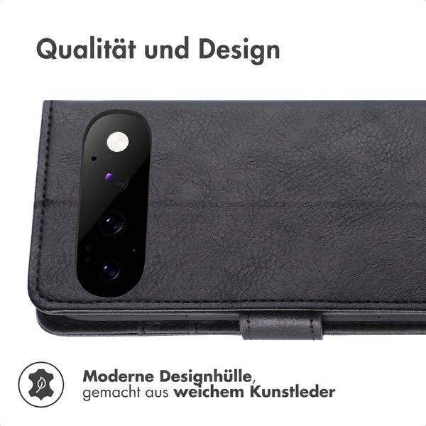 Luxuriöse Klapphülle Google Pixel 11 - Schwarz