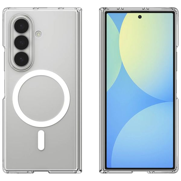 Spigen Air Skin Zero Mag Fit Hülle Samsung Galaxy Z Fold 8 Ultra - Clear / White