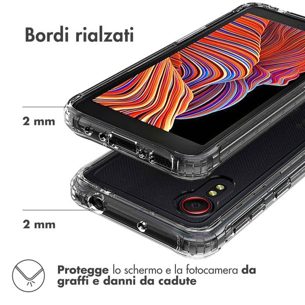Accezz Xtreme Impact Case Samsung Galaxy Xcover 5 - Transparent