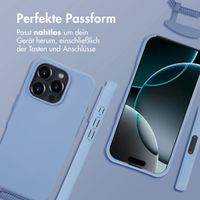 imoshion Color Backcover mit abtrennbarem Band MagSafe für das Apple iPhone 16 Pro - Ash Blue