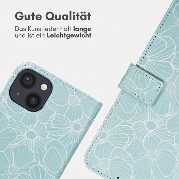 imoshion Design Klapphülle Apple iPhone 13 - Botanica