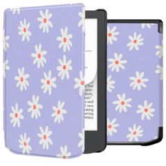 imoshion Design Slim Hard Case Klapphülle Pocketbook Verse Lite - Flowers Distance