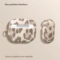Selencia Sabi Hülle Panthermuster  Apple Airpods 3 - Soft Ivory