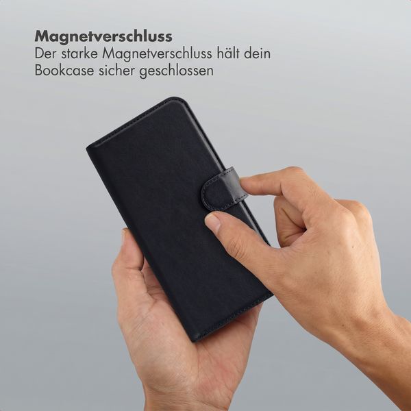 Selencia Olyn Abnehmbare Bookcase mit MagSafe Samsung Galaxy A37 (5G) - Schwarz