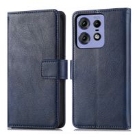 imoshion Luxuriöse Klapphülle Motorola Edge 60 Neo - Dunkelblau