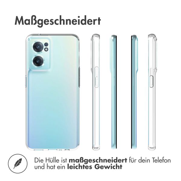 Accezz TPU Clear Cover für das OnePlus Nord CE 2 5G - Transparent