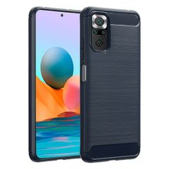 imoshion Brushed Back Cover für das Xiaomi Redmi Note 10 (5G) - Dunkelblau