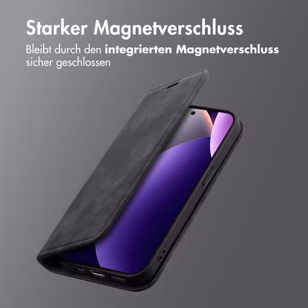 imoshion Slim Klapphülle Xiaomi Redmi Note 15 Pro (4G) - Schwarz