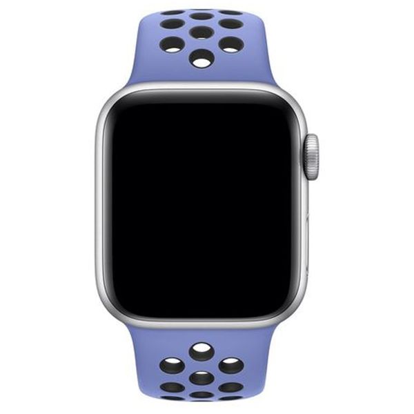 Apple Nike Sport Band für Apple Watch Series 1-9 / SE - 38/40/41 mm / Series 10 - 42 mm - Royal Pulse/Schwarz