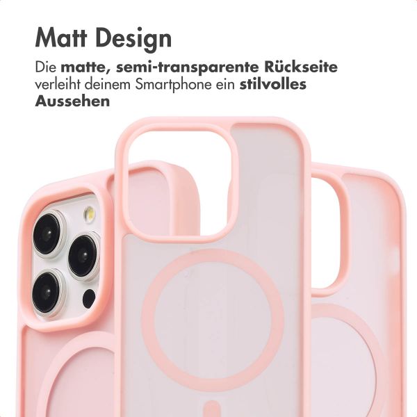 imoshion Color Guard Back Cover mit MagSafe für das iPhone 14 Pro - Hellrosa