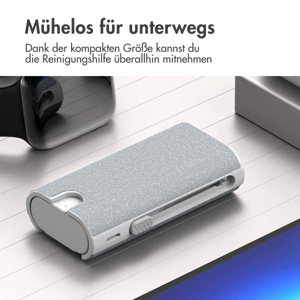 imoshion 5 in 1 Apple AirPods Reinigungsset - Reinigungsset für Apple AirPods, Smartphones und Kopfhörer