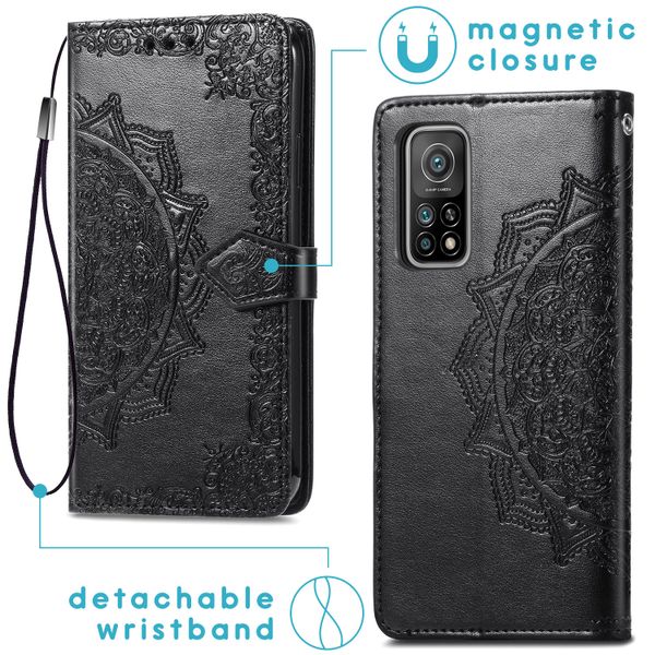 imoshion Mandala Klapphülle Xiaomi Mi 10T (Pro) - Schwarz
