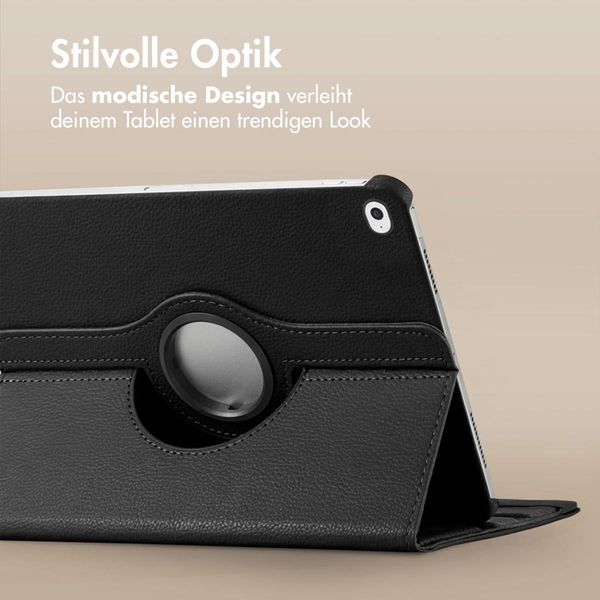 imoshion 360° drehbare Klapphülle Apple iPad Air 2 (2014) / Air 1 (2013) - Schwarz