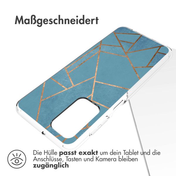 imoshion Design Hülle für das Samsung Galaxy A23 (5G) - Blue Graphic