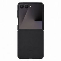 Samsung Original KindSuit Vegan Leather Case Samsung Galaxy Z Flip 7 - Black