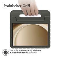 imoshion Schutzhülle mit Handgriff kindersicher für das Samsung Galaxy Tab A9 Plus - Schwarz