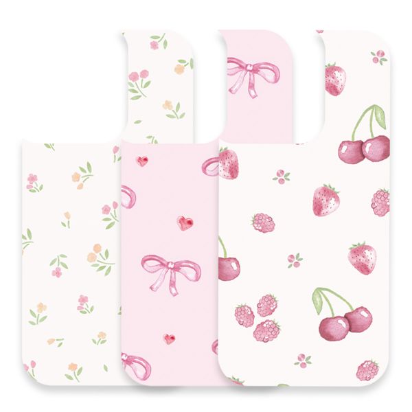 Holdit Print Pack für das Apple iPhone 14 Pro / 15 Pro / 16 Pro - Pink Breeze