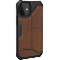 UAG Metropolis Klapphülle iPhone 12 Mini - Leather Brown