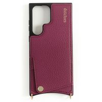 Dutchies Back Cover mit Kartenfach Samsung Galaxy S23 Ultra - Ruby