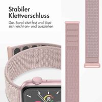 imoshion Nylonarmband für das  Apple Watch Series 1 t/m 11 / SE / Ultra (44/45/46/49 mm) - Light Pink
