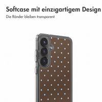 imoshion Design Hülle Samsung Galaxy S25 FE - Polka Dot Bruin