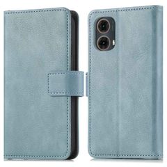 imoshion Luxuriöse Klapphülle Motorola Moto G85 - Hellblau