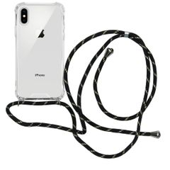 imoshion Backcover mit Band Apple iPhone X / Xs - Schwarz & Gold