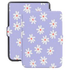 imoshion Design Slim Hard Case Klapphülle Amazon Kindle Paperwhite (2024) / Paperwhite Signature Edition (2024) / Colorsoft (2024) / Colorsoft Signature Edition (2024) - Flowers Distance