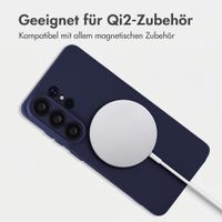 Accezz Grip Backcover mit MagSafe Samsung Galaxy S26 Ultra - Dunkelblau