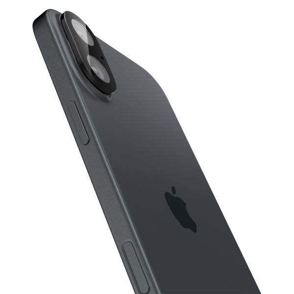 Spigen GLAStR EZ Fit Optik Kameraschutz 2er-Pack für Apple iPhone 16 Plus - Schwarz