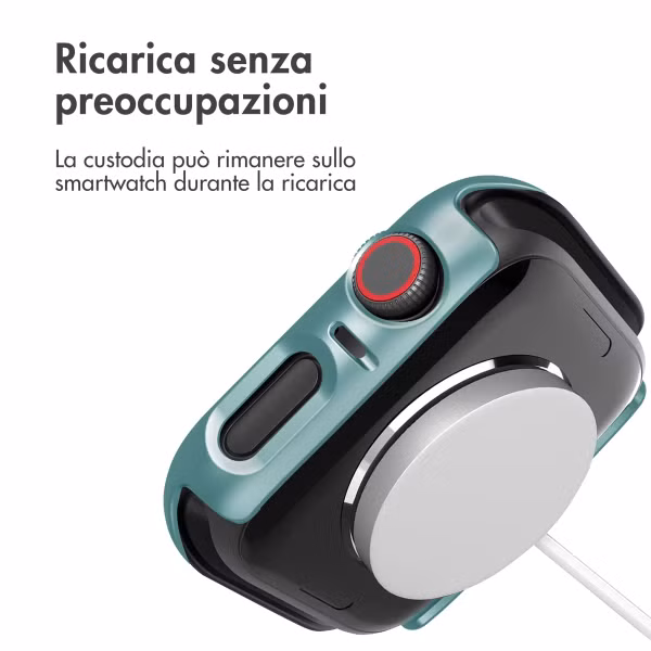 imoshion Full Cover Hard Case Apple Watch 4 / 5 / 6 / SE - 40 mm - Dunkelgrün