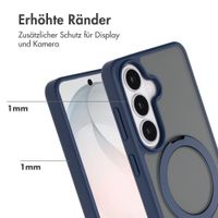 Accezz Ring Stand Backcover mit MagSafe Samsung Galaxy S26 - Blau