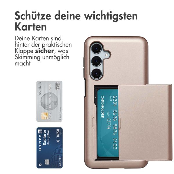 imoshion Backcover mit Kartenfach Samsung Galaxy A16 - Rosé gold