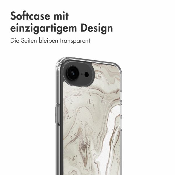 imoshion Design Hülle Apple iPhone 16e - Sandy Marble