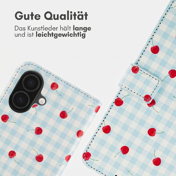 imoshion Design Klapphülle Apple iPhone 17 - Cherry Check