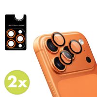 imoshion 2er Pack Kameraobjektivschutz für das Apple iPhone 17 Pro / 17 Pro Max - Orange